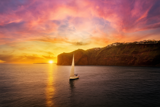 Expérience du coucher de soleil